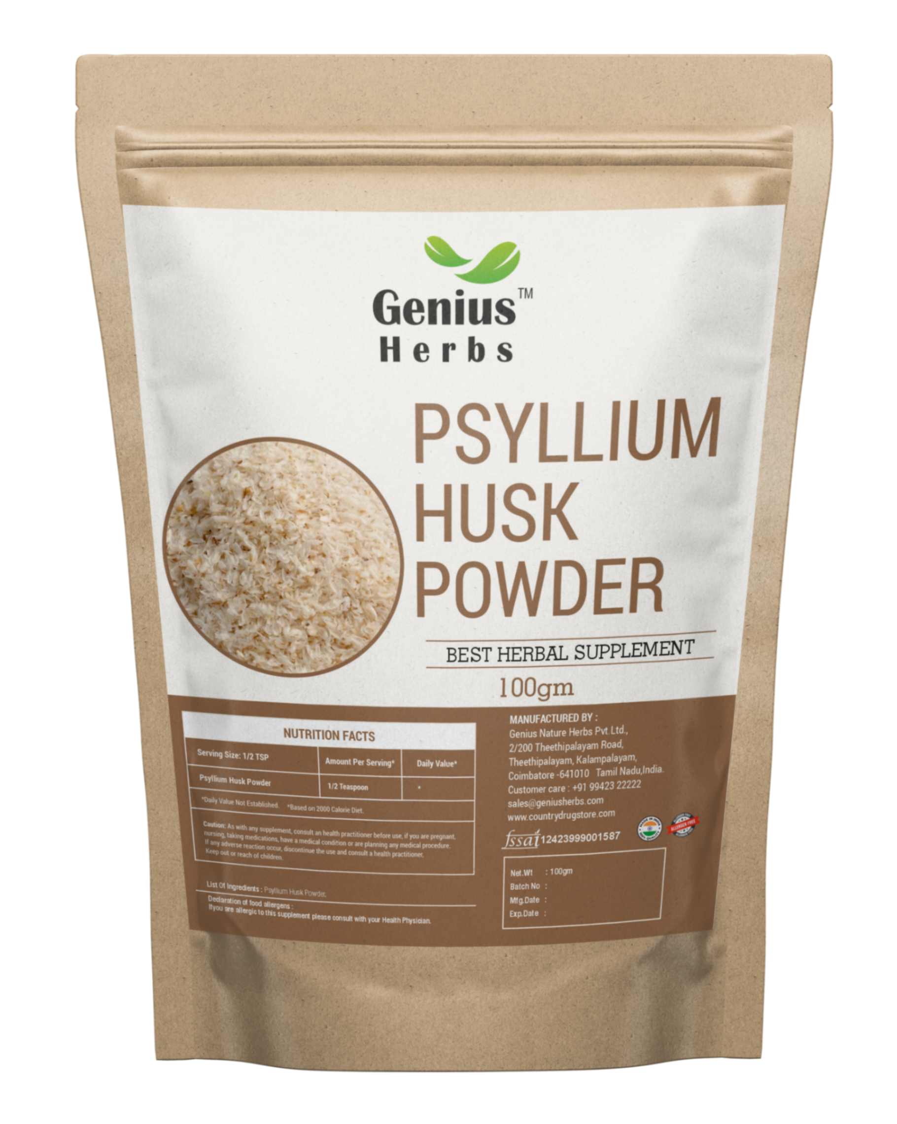Psyllium Husk Powder Wholesale Manufacturer & Supplier in India